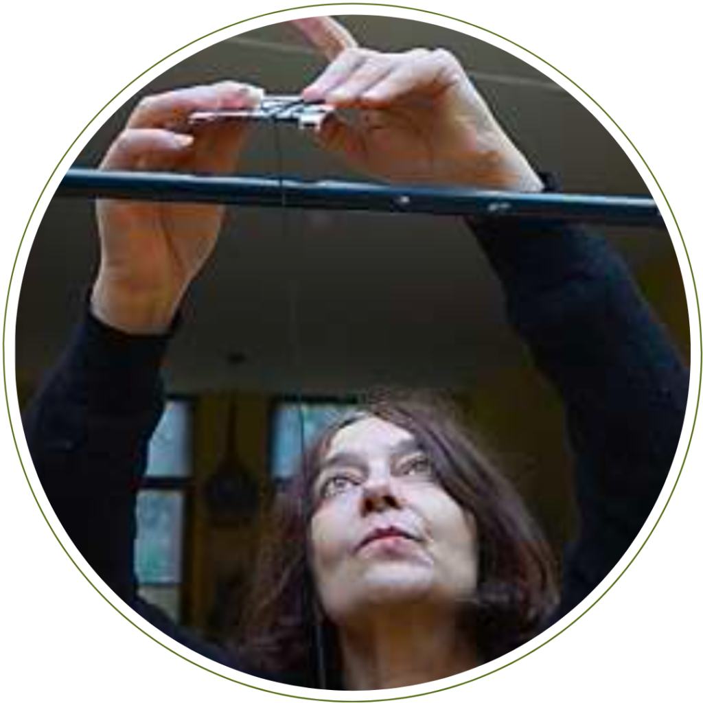 Geneviève Grabowski, comédienne et artiste plasticienne